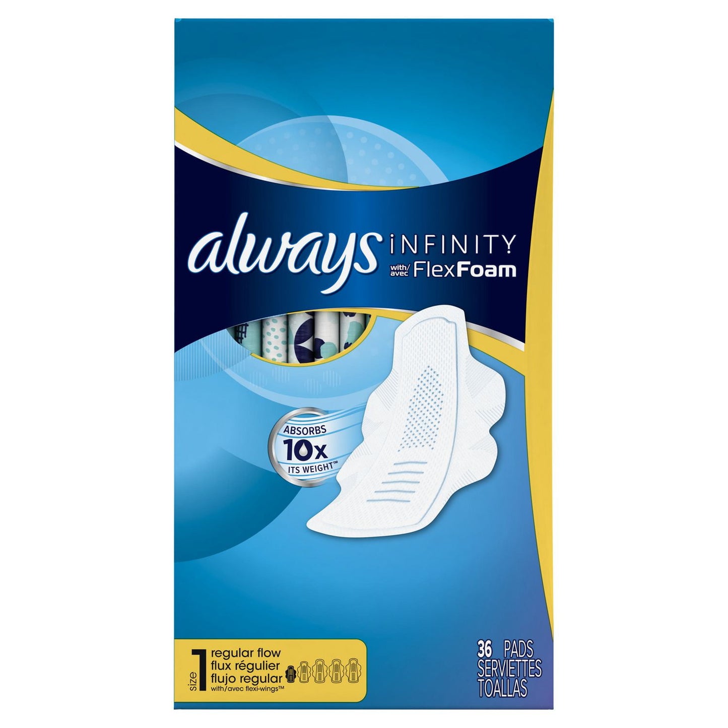 Always Infinity FlexFoam Pads