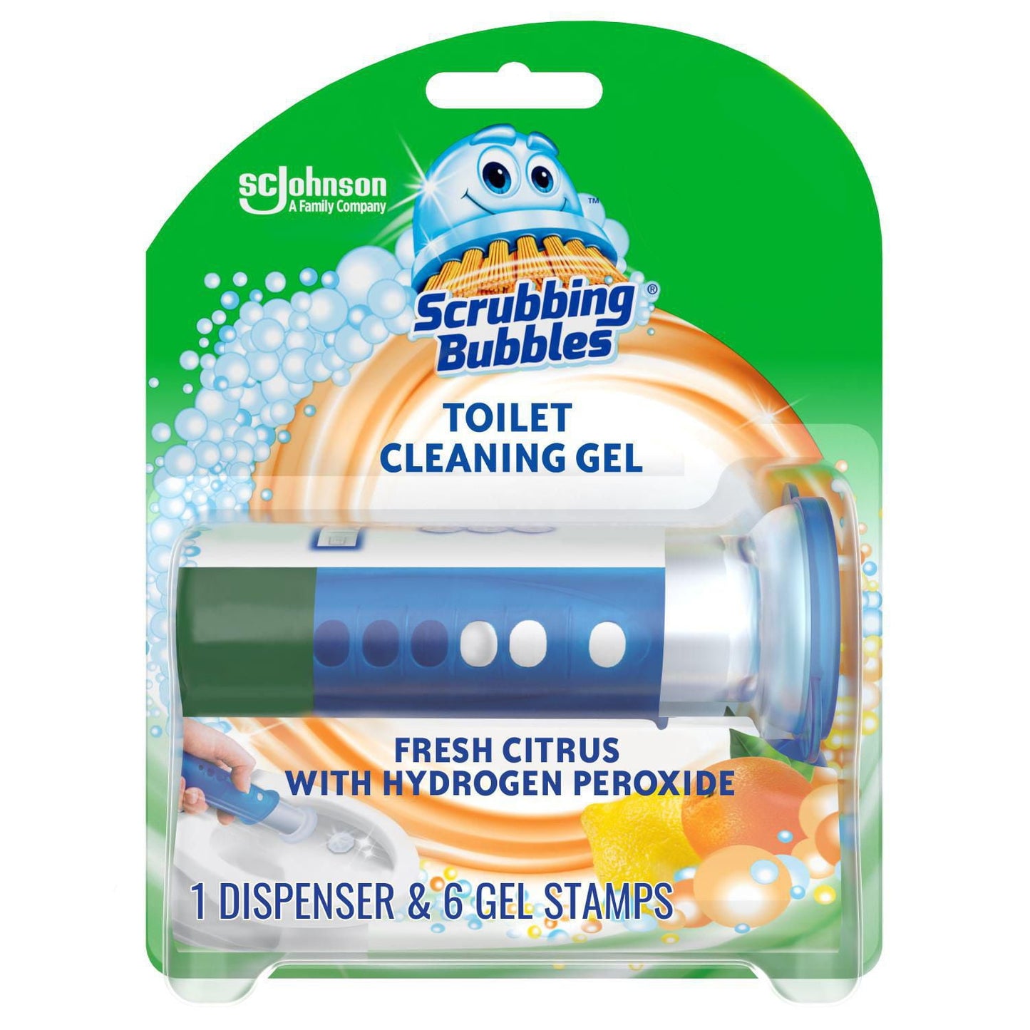 Scrubbing Bubbles® Fresh Gel Stamp Toilet Bowl Cleaner