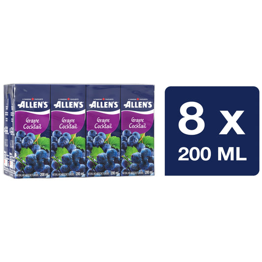 Allen's Grape Cocktail (Juice Boxes)