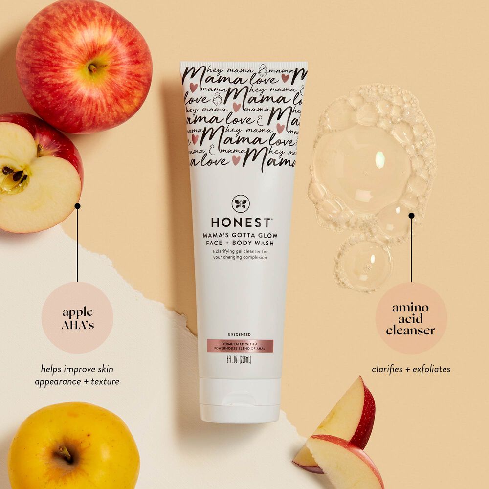 The Honest Company Mama's Gotta Glow Face + Body Wash