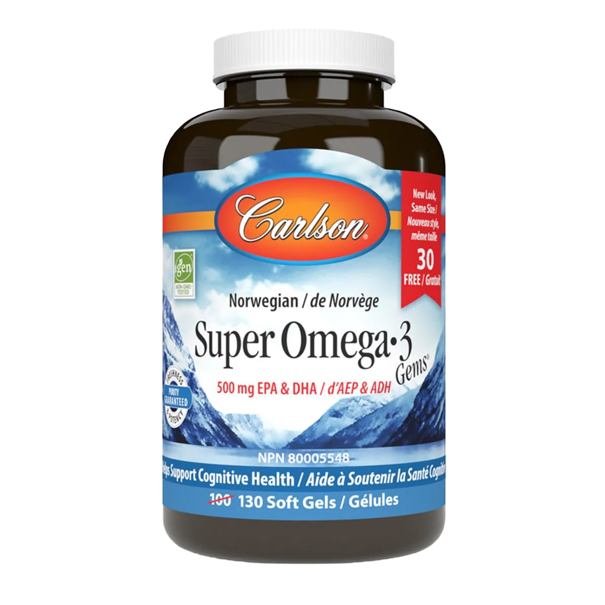 Carlson Super Omega-3 Gems Softgels