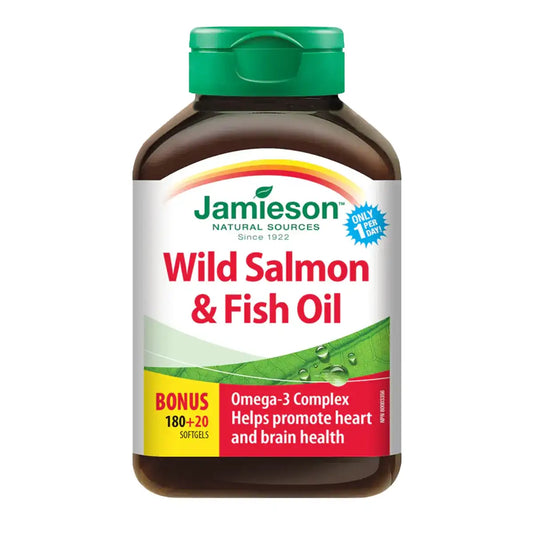 Jamieson Omega-3 Complex Wild Salmon and Fish Oils