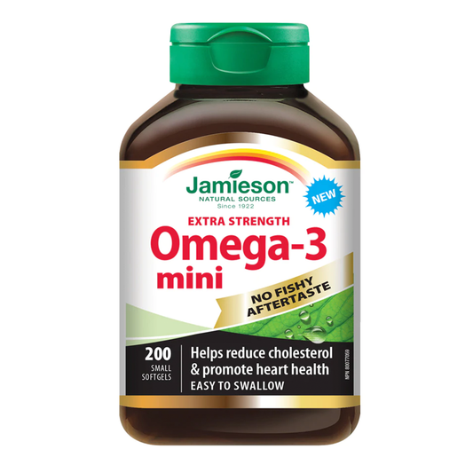 Jamieson Omega-3 Mini Extra Strength Softgels