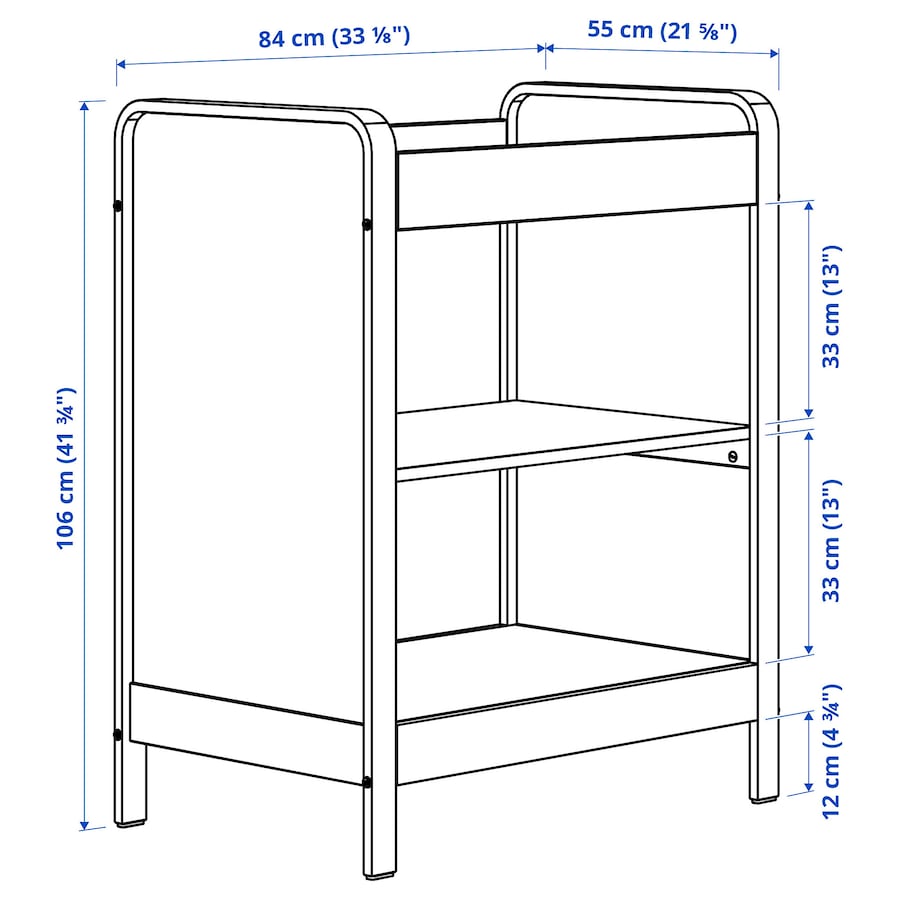 ÄLSKVÄRD Changing table