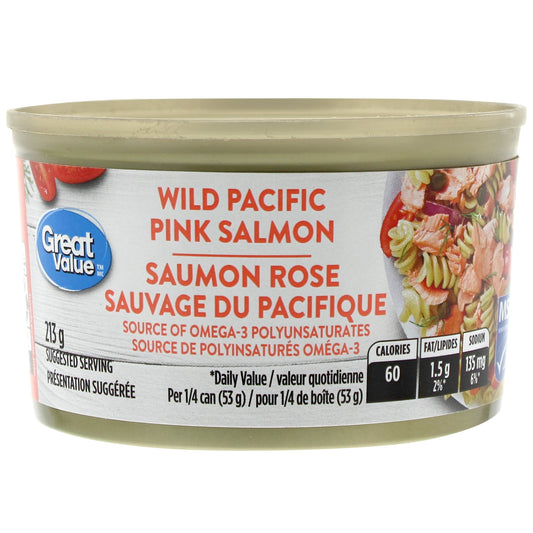 Great Value Wild Pacific Pink Salmon