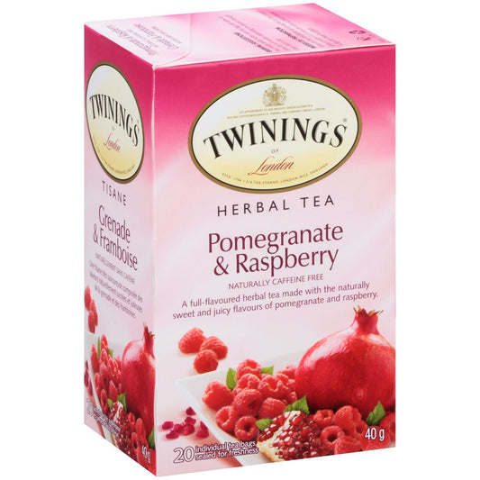 Twinings Pomegranate Raspberry Herbal Tea