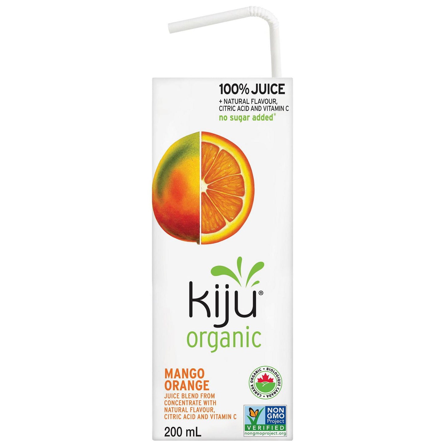 Kiju Organic Mango Orange Fruit (Juice Boxes)