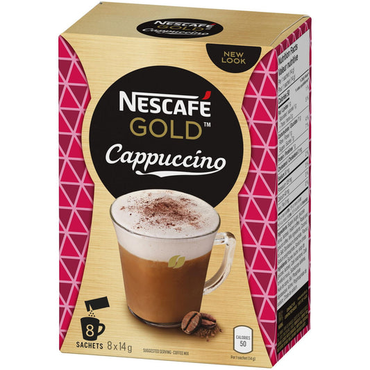 Nescafé GOLD Cappuccino Coffee Mix Single-Serve Sachets