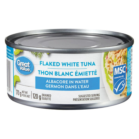 Great Value Flaked White Tuna