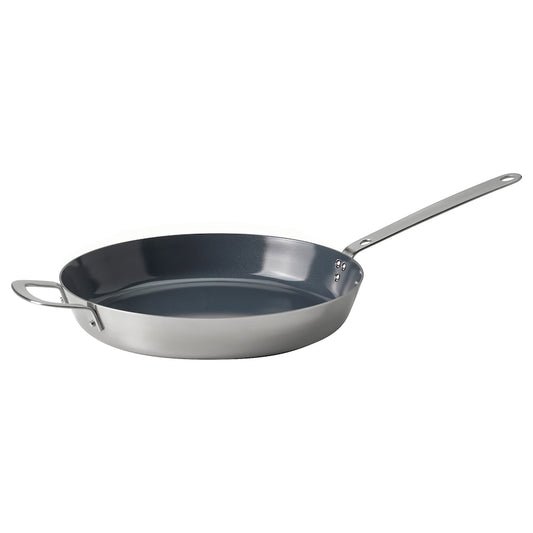 HEMKOMST Frying pan, stainless steel/non-stick coating