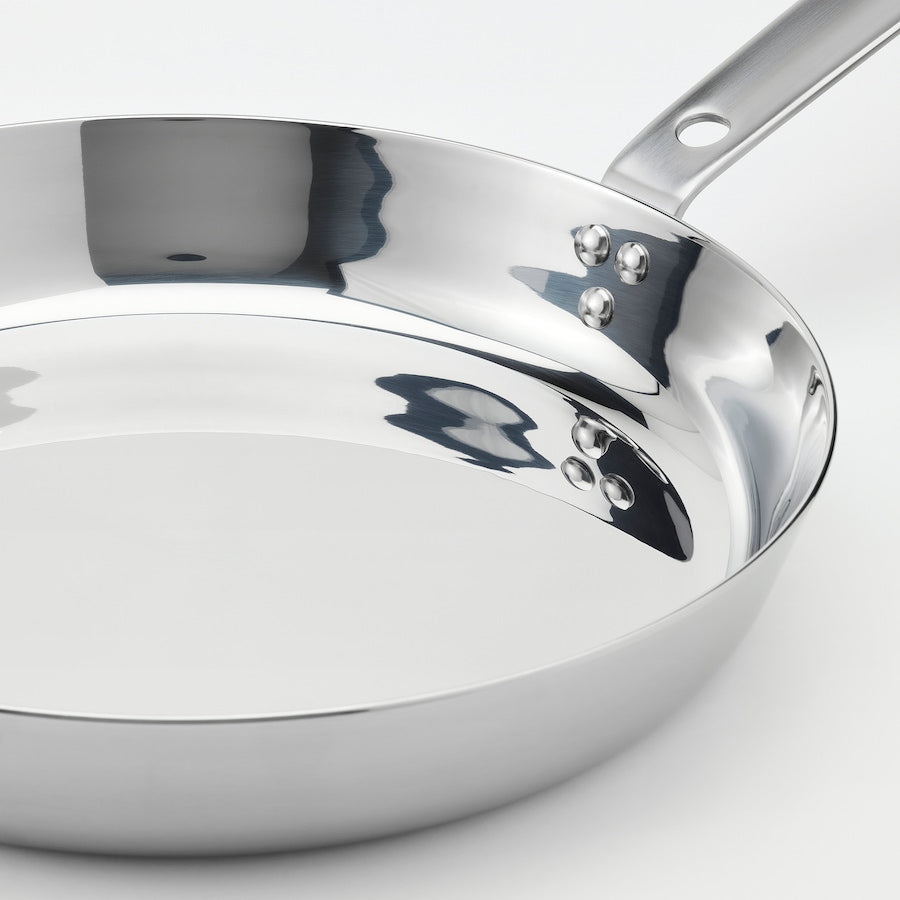 HEMKOMST Frying pan, stainless steel