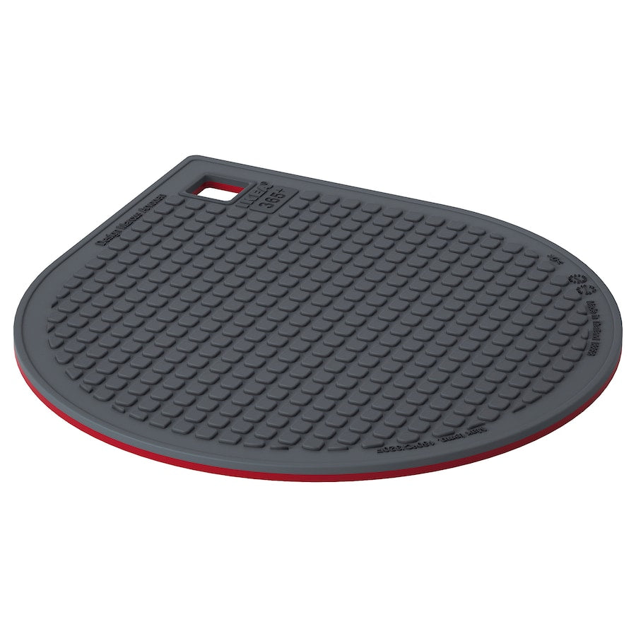 IKEA 365+ GUNSTIG Trivet, magnetic, red/dark gray