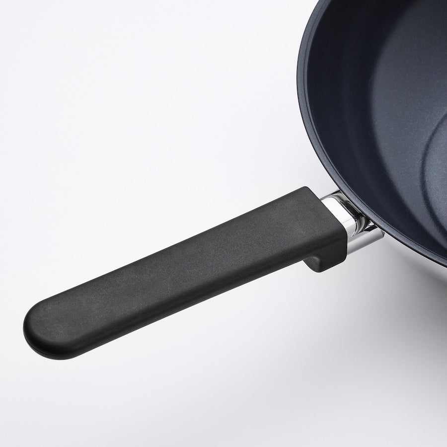 MIDDAGSMAT Wok, non-stick coating/stainless steel