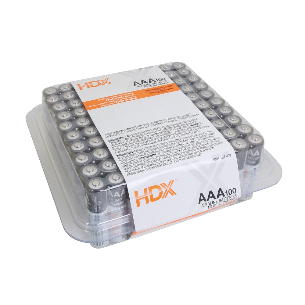 HDX AAA Alkaline Batteries