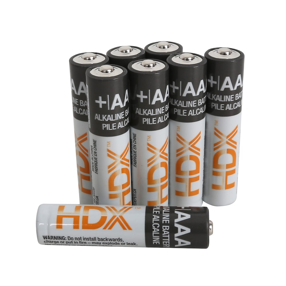 HDX AAA Alkaline Batteries