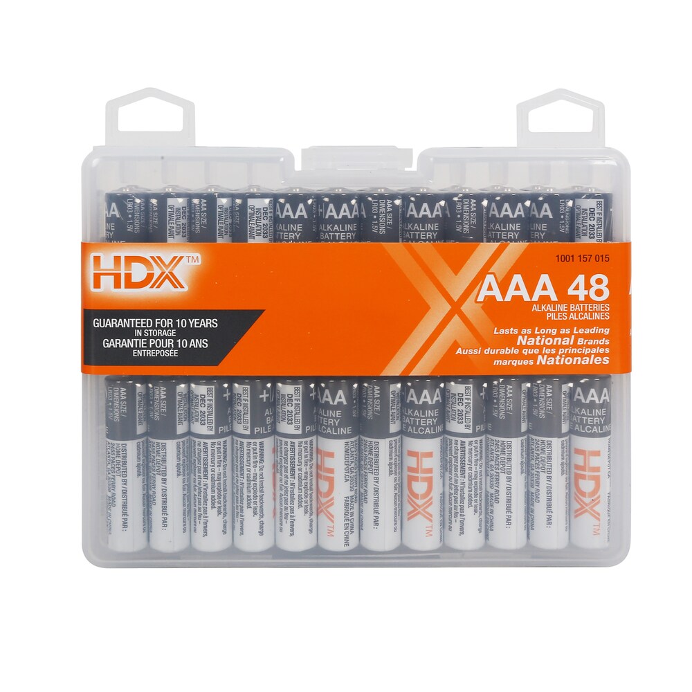 HDX AA Alkaline Batteries