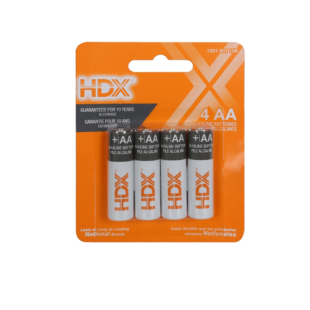 HDX AA Alkaline Batteries