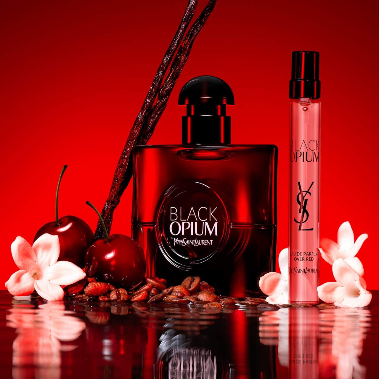 Black Opium Eau de Parfum Over Red by Yves Saint Laurent