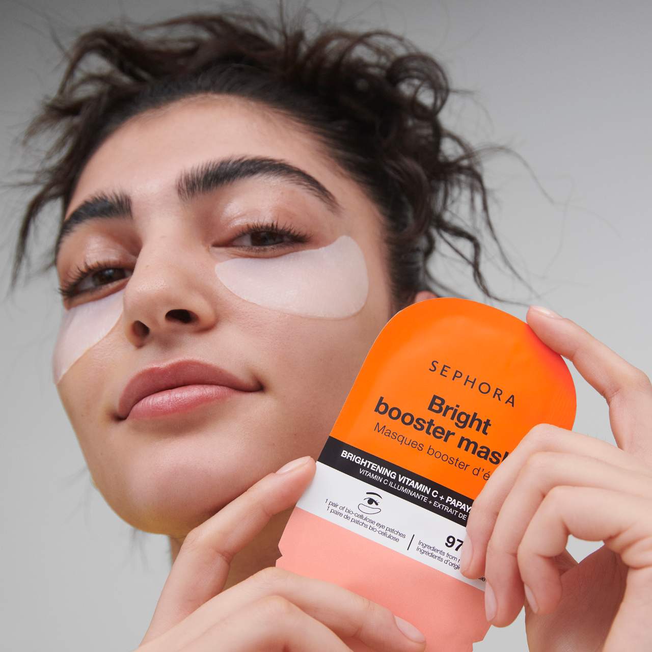 Booster Eye Mask Brightening + Vitamin C by SEPHORA COLLECTION