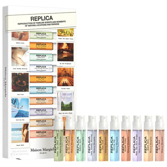 'REPLICA' Memory Box Mini Perfume Sampler Set by Maison Margiela