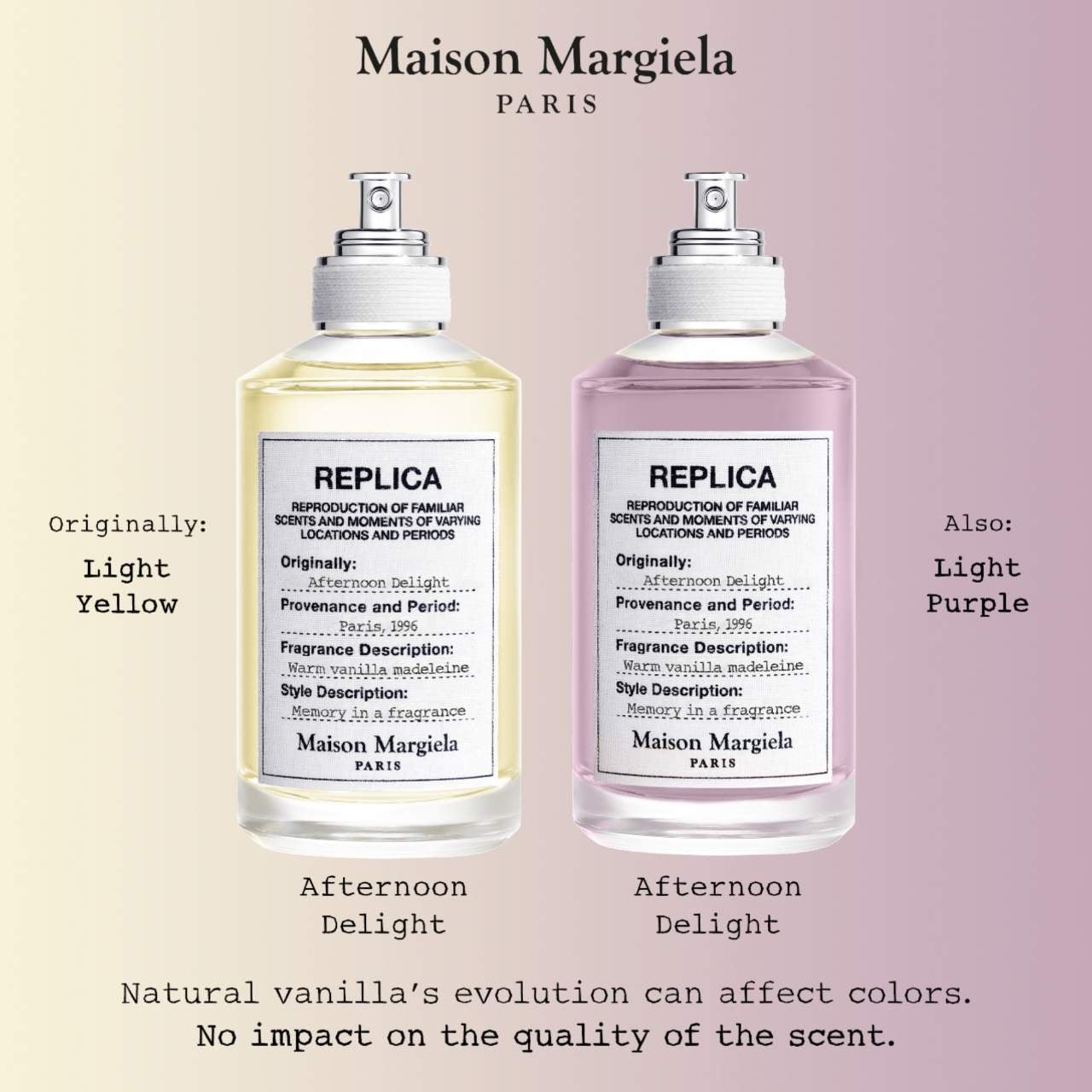 'REPLICA' Afternoon Delight Eau de Toilette with Vanilla & Sandalwood by Maison Margiela