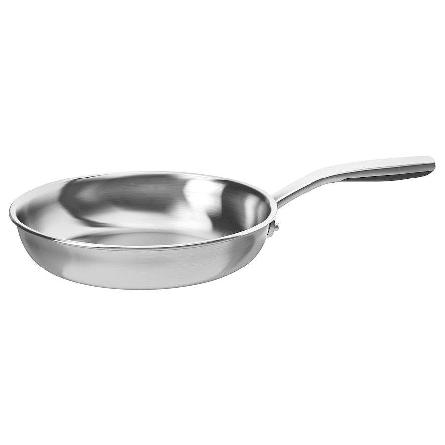 SENSUELL Frying pan, stainless steel/gray