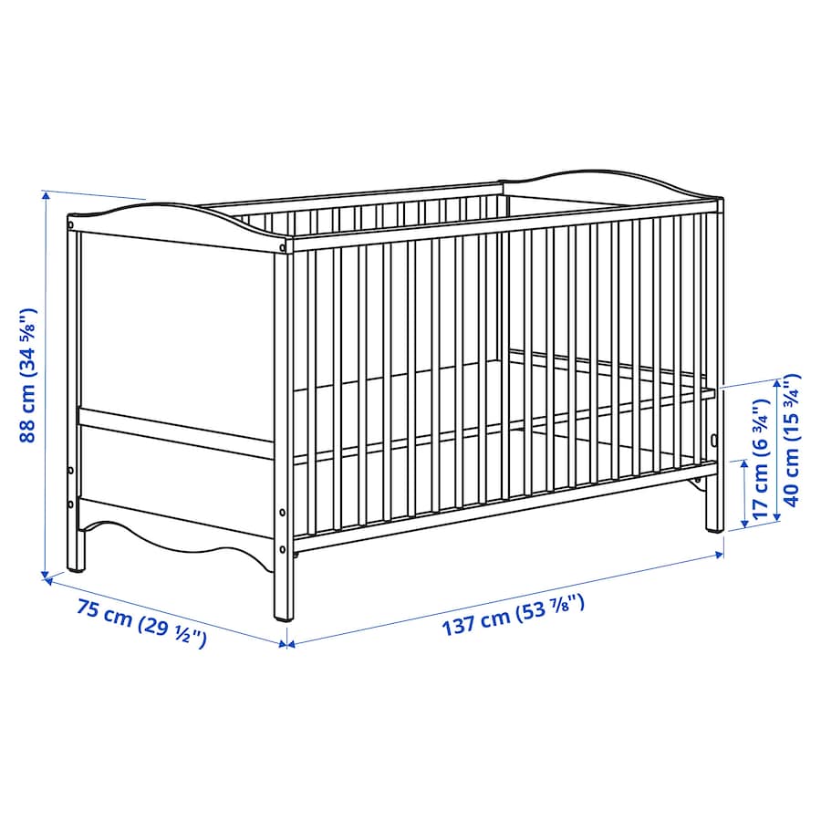 SMÅGÖRA Crib