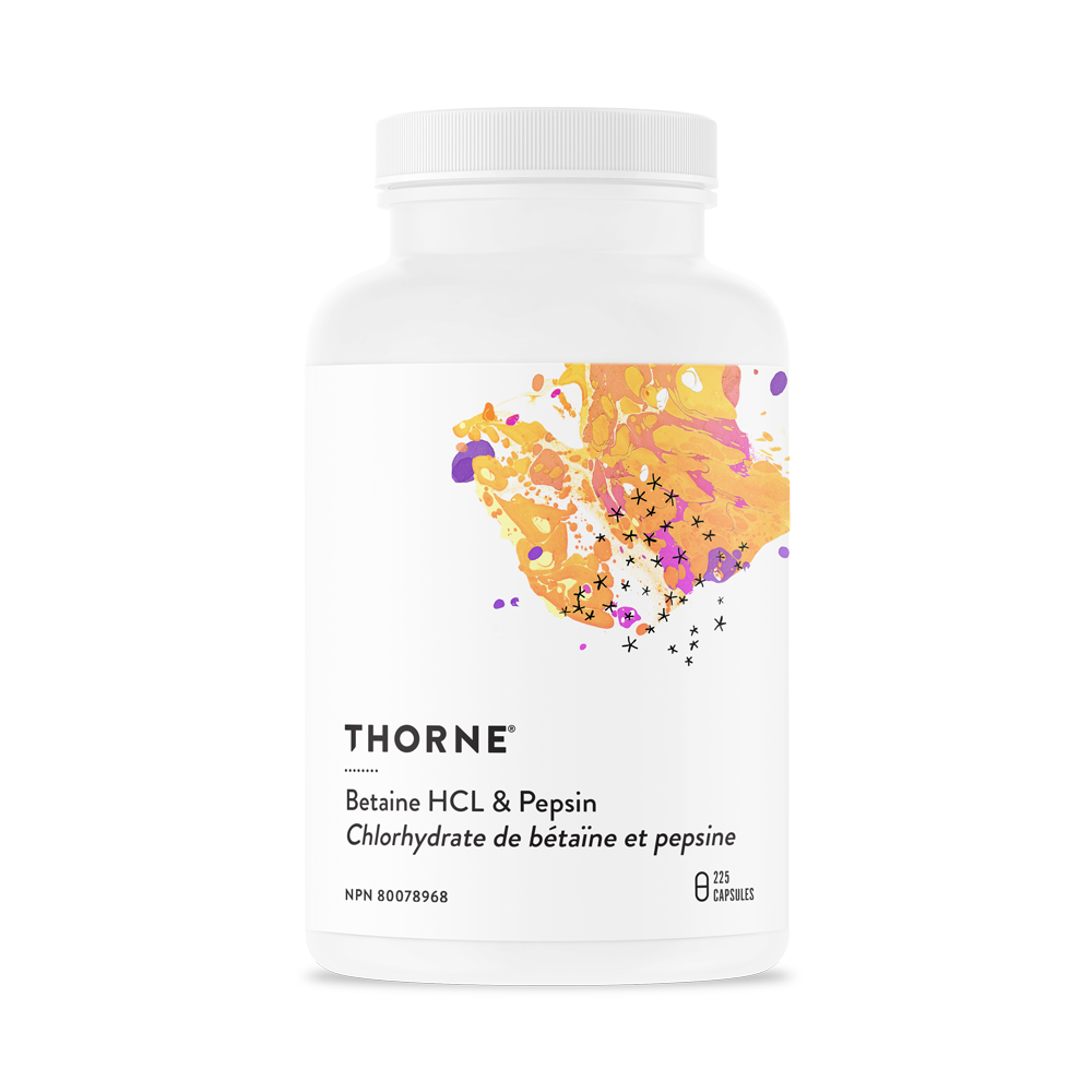 Thorne Betaine HCL & Pepsin