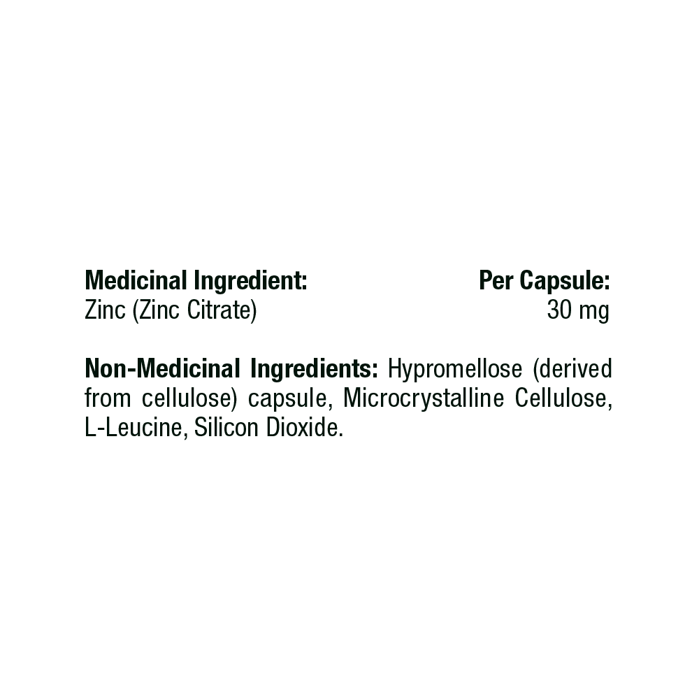 Thorne Zinc Citrate